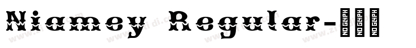 Niamey Regular字体转换